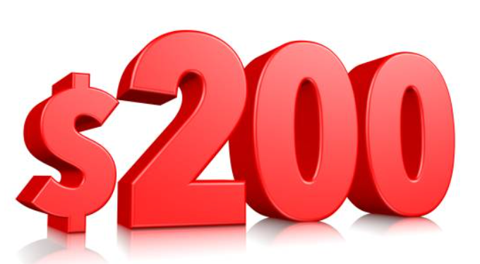$200