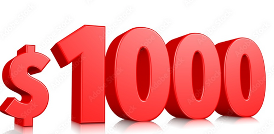 $1000